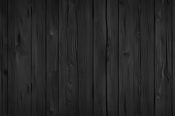 Fototapeta premium Black Wood Texture Background
