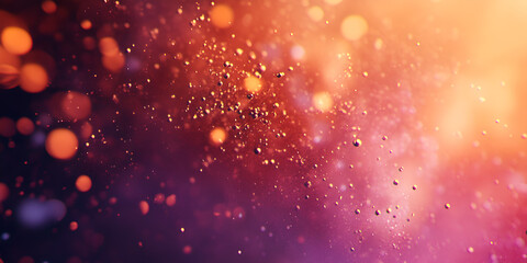 Obraz premium Big Data Particles Flowing Through a Digital Network