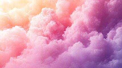 Fototapeta premium Abstract Colorful Cloudscape, vibrant sky, fantasy, background, print, graphic design, wallpaper, poster use