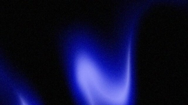 Liquid background abstract moving color blue with grain