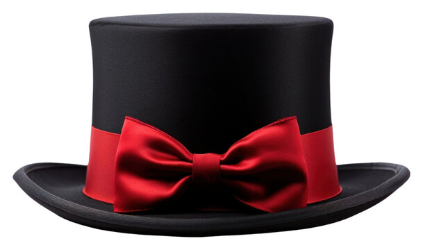 PNG Mad Hatter black hat red celebration.
