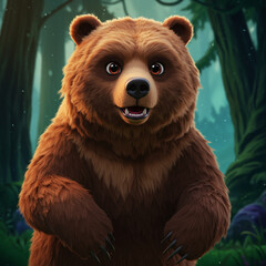 Grizzly Bear Graphic