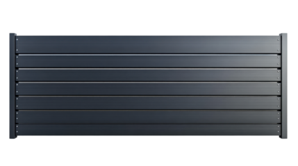 Modern Aluminum Panel Fencing for Contemporary Outdoor Spaces