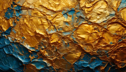 Obraz premium close up painting structure texture pattern wallpaper