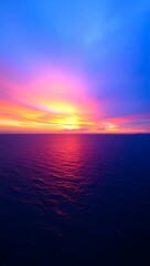 Obraz premium sunset in the sea