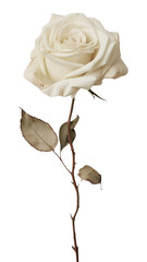 PNG White rose flower plant white.