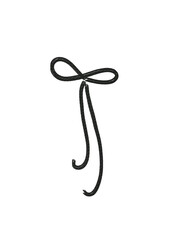 Black Small Simple Coquette