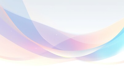 Light blue, pink, and purple wavy lines form a fluid abstract background, giving a sense of lightness and elegance. Suitable for web design, advertising, and presentation slide backgrounds.