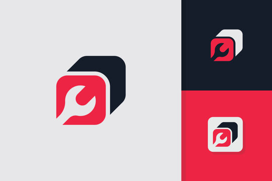 toolbox logo design template