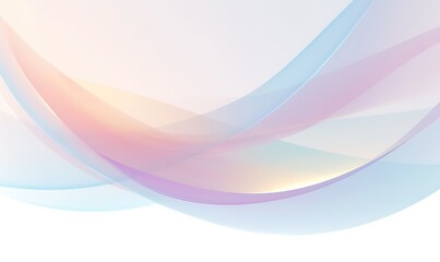 Obraz premium Light blue, pink, and purple wavy lines form a fluid abstract background, giving a sense of lightness and elegance. Suitable for web design, advertising, and presentation slide backgrounds.