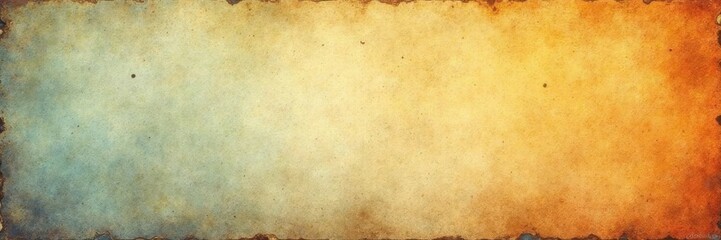 Obraz premium Distressed paper texture with worn creases and aged edges, paper, aged