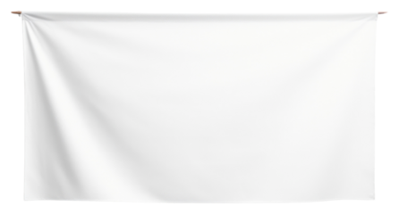 PNG Banner mockup backgrounds white
