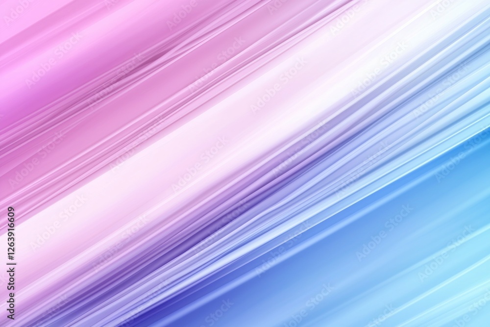 Poster abstract gradient background with soft pink and blue diagonal lines