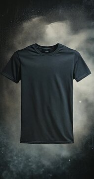 Vertical video 3D polo shirt mock-up set, modern touch to the presentation, E-commerce and sales theme with clothes products.