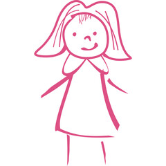 Children Draw Doodle