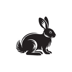 vector illustration of a rabbit