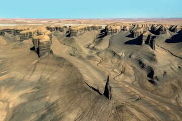 The Spire, also known as Long Dong Silver, is a striking rock formation in Utah, known for its unique shape and impressive size, attracting photographers, explorers and hikers to this remote setting.