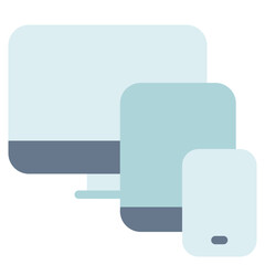 Responsive Device Illustration for Digital Design