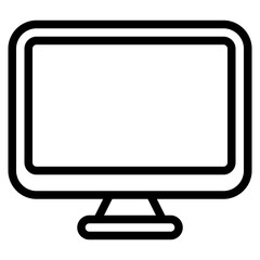 Stylish Minimalist Computer Monitor for Home or Office