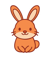 Forest animal rabbit icon