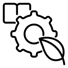 Agronomy icon, line icon style