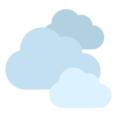 Fluffy Cloud Icons for Design Projects