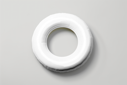 Swim ring png product mockup, transparent design