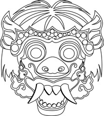 Barong illustration