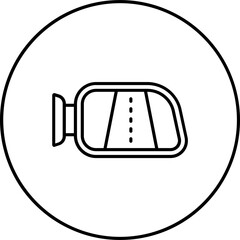 Side Mirror Icon