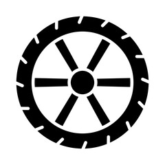 Obraz premium Tyre Icon