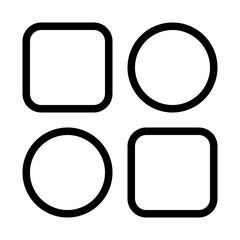 Minimalistic Shapes for Graphic Design