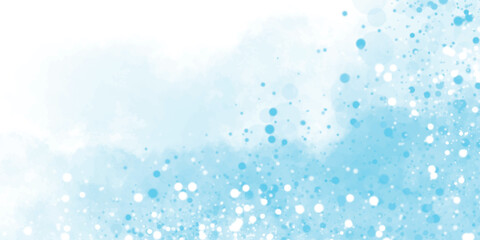 Blue water color textured concrete background