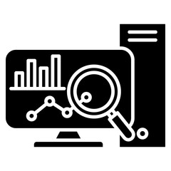 Data analytics icon	
