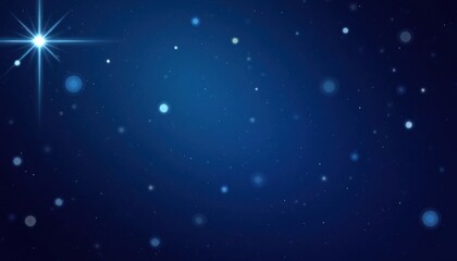 Celestial Harmony: A Serene Dance of Twinkling Stars in the Night Sky