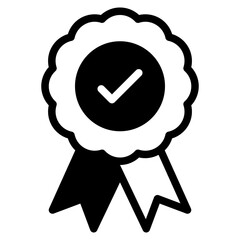 Award Badge for Achievements and Recognition