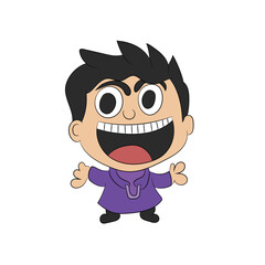 Obraz premium Illustration of different expressions