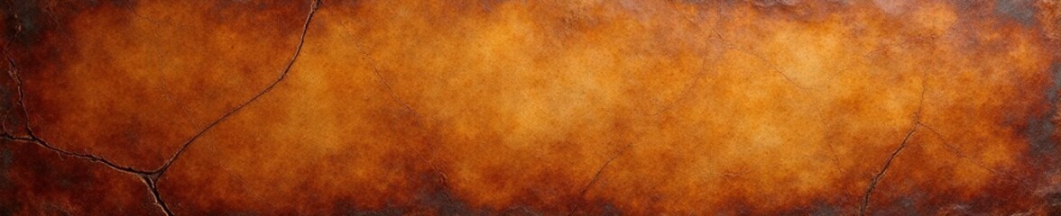Fototapeta premium Weathered leather overlay with cracks and creases, natural, leather texture, earthy