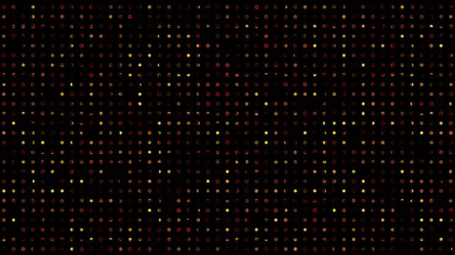 halftone dots textured loop animation, high technology abstract background