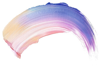 PNG Rainbow curve colorful stroke colors.