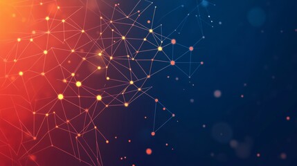 Obraz premium Abstract technology background - ai