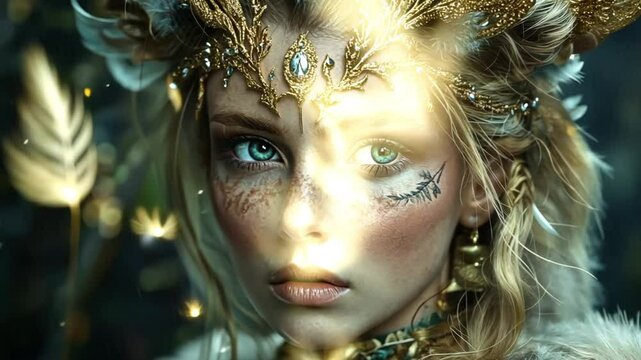 Enchanted Forest Nymph: A Fairytale Portrait