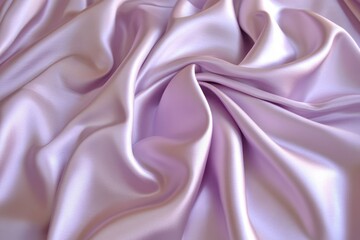 Obraz premium Soft Light Purple Satin Fabric Texture for Elegant Backgrounds
