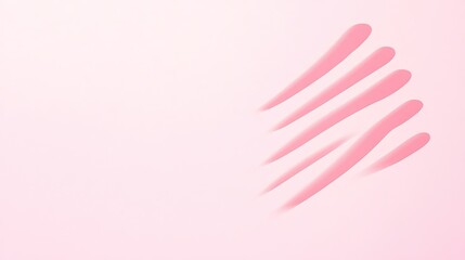Obraz premium Soft pink background with subtle brush strokes creating an artistic, minimalist effect