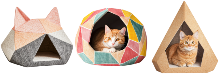Cozy and Stylish Cat Houses for Indoor Feline Companions