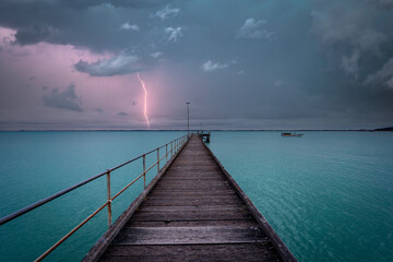 Fototapeta premium The Robe Jetty in South Australia.