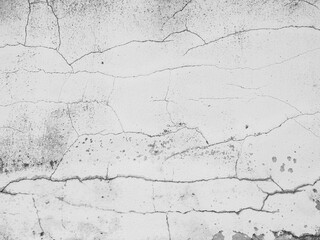 Crack wall texture earthquake broken damage Concrete Cement building white background break piece stone scratch grunge line crask fracture peeling grey broken structure worn dry home stucco