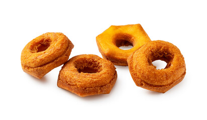 Donut on a White Background.