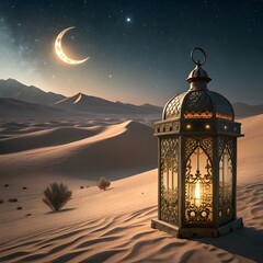 Arabic Ornamental Patterned Background of Islamic Mosque, Design Greeting Card for Ramadan Kareem , Eid Mubarak 