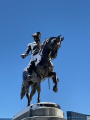 Obraz premium statue of king louis