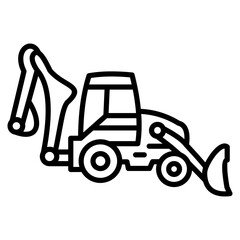 Backhoe Icon